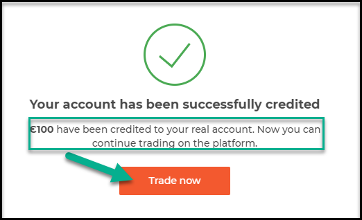 Start trading on IqBroker after success deposit